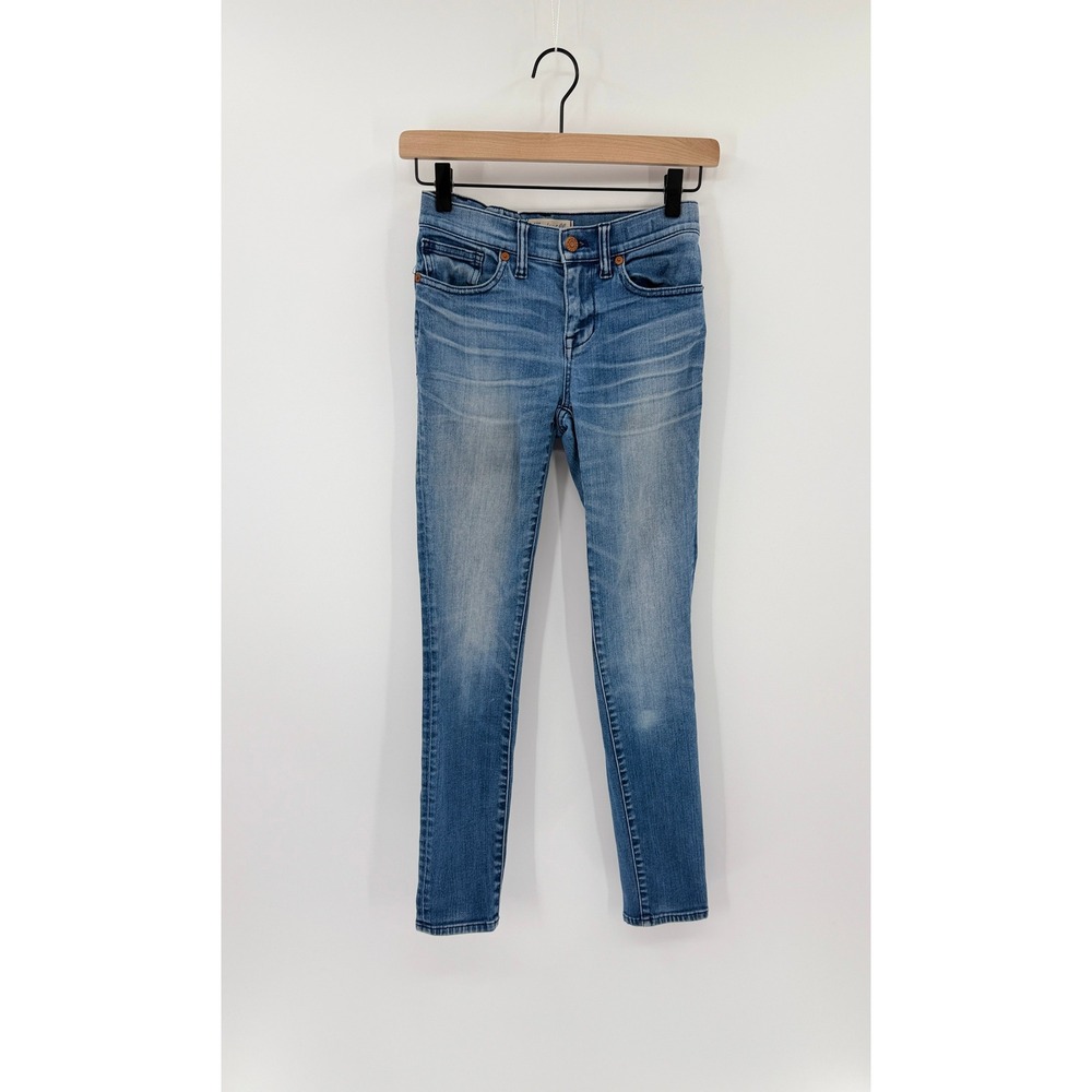 Madewell Skinny Skinny Jeans Medium Wash W24 Minimalist Casual Everyday Denim